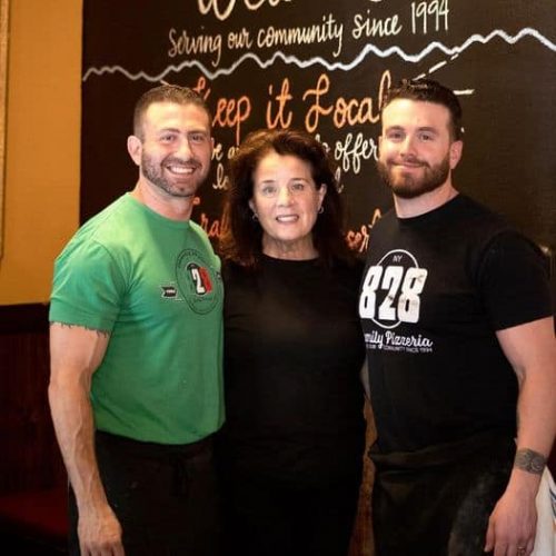 828 Family Pizzeria Family Owners