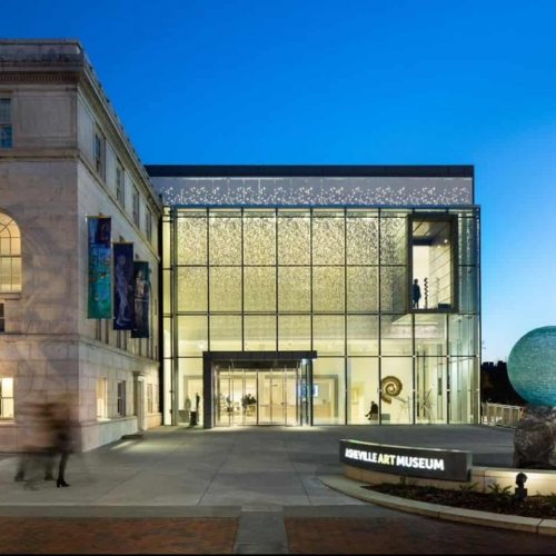 Asheville Art Museum Downtown Entrance