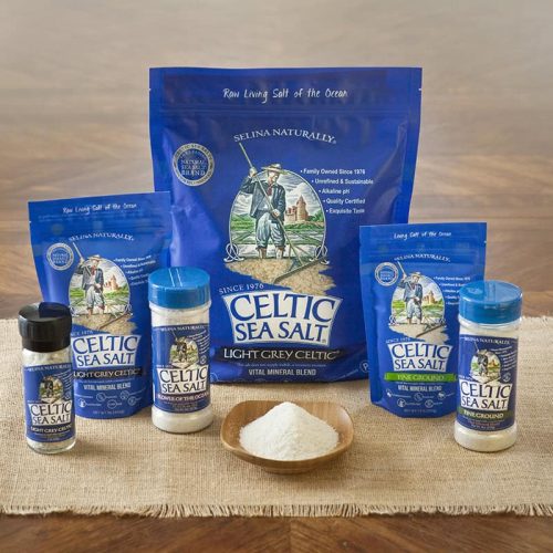 Celtic Sea Salt Product Photography