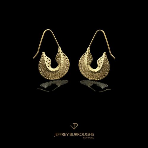 Jeffrey Burroughs Custom Lunar Drop Earrings