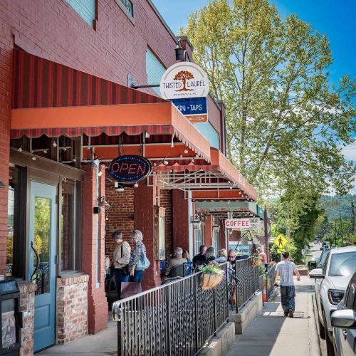 Twisted Laurel Weaverville Exterior Front Entrance