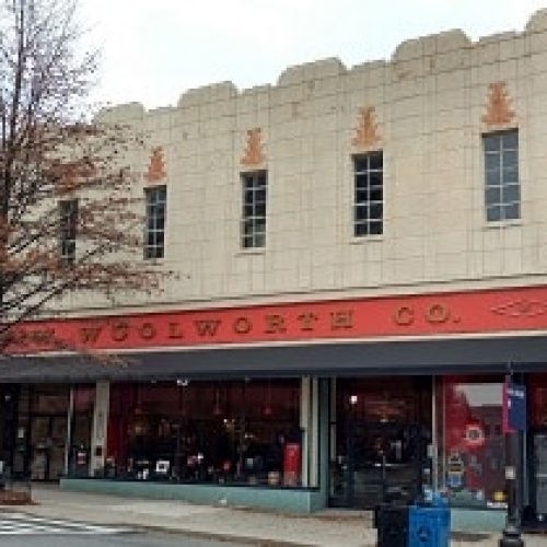 Woolworth Walk Downtown Entrance